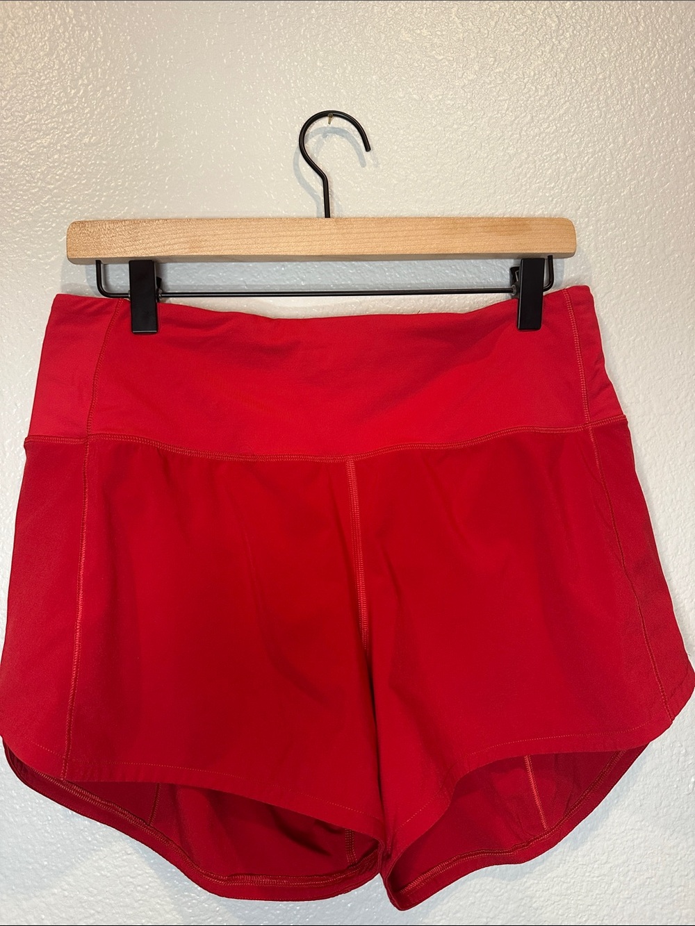 lululemon athletica Red Women's Athletic Shorts
